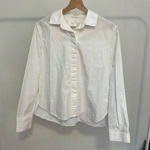 COS white crisp shirt.